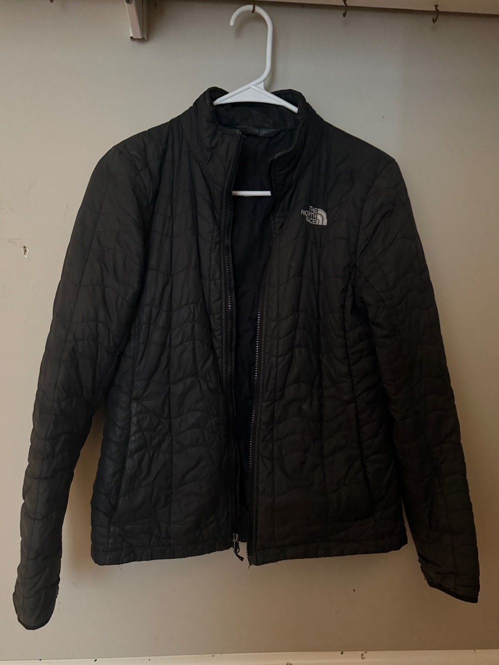 The North Face Black Insulated Jacket with Subtle Logo